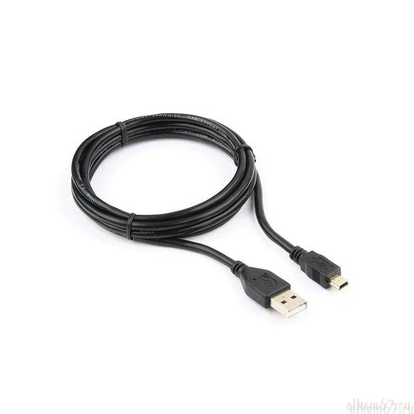  USB 2.0, A plug - mini USB 5 pin plug, 1,8